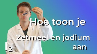 Hoe toon je zetmeel en jodium aan [upl. by Cirre]