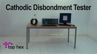 Cathodic Disbondment Test video demonstration [upl. by Anelad870]