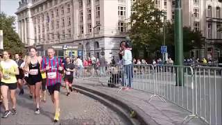 Belfius Brussels Marathon e Half Marathon 01102017 [upl. by Enomyar408]