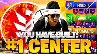 THE 1 BEST CENTER BUILD in NBA 2K24 NEXT GEN BEST BIG MAN BUILD 2K24 BEST PAINT BEAST BUILD 2K24 [upl. by Anirdua]