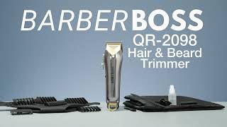 BarberBoss QR2098 Ultimate Men’s Beard amp Hair Trimming Kit [upl. by Malva847]