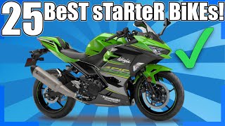 25 BEST Beginner Motorcycles Under 10K [upl. by Evered]