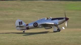 Hawker Hurricane AG244 Takeoff [upl. by Rip]