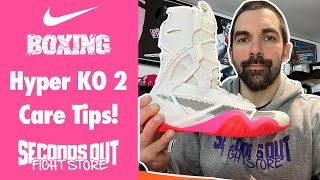 Nike Hyper KO 20 Boxing Boots Care Guide amp Maintenance Tips [upl. by Akener]