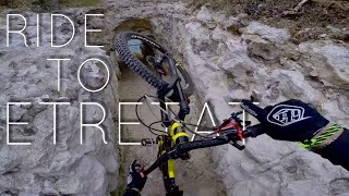 MTB ENDURODH  RIDE TO ETRETAT  YT CAPRA [upl. by Naesad349]