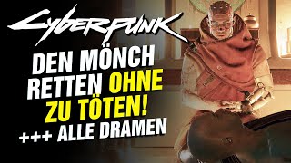 Sacrum Profanum Rette den Mönch moralisch RICHTIG Cyberpunk 2077 Nebenmission [upl. by Nalyad]