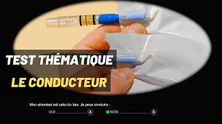 Test thématique  Le conducteur 25  Réussir le code de la route  Série 3 [upl. by Lennej299]