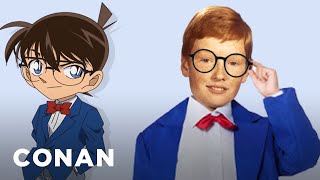 Conan Calls Out Detective Conan  CONAN on TBS [upl. by Engvall784]