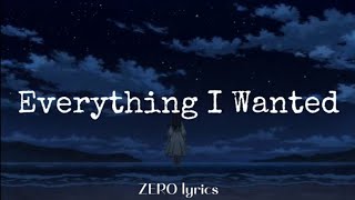 Billie Eilish  Everything I Wanted Lyrics [upl. by Stu573]