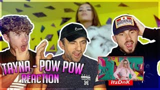 Tayna  Pow Pow ALBANIAN DAD REACTION [upl. by Assirrak]