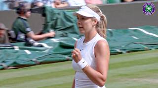 Outstanding double lob rally  Wimbledon 2024 [upl. by Lener410]