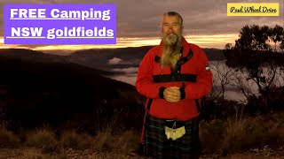 Free Camping Historic Goldfields  Sofala Hill End [upl. by Adnole]