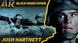 JOSH HARTNETT Pinned Down in an Alley  BLACK HAWK DOWN 2001 [upl. by Almap]