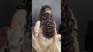 Beachy waves 😍✨ youtubeshorts beachywaves bridal [upl. by Fiorenza]