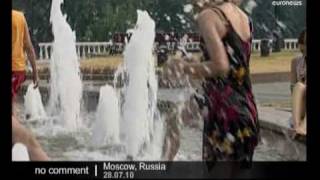 Russia Heat wave in Moscow [upl. by Kina764]