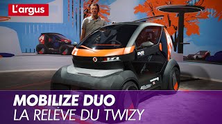 Mobilize Duo 2023 Le nouveau quadricycle électrique de Renault [upl. by Scurlock278]