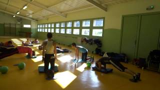 Renforcement musculaire gliding gainage jambe [upl. by Aniratac998]