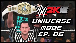 WWE 2K16  Universe Mode  NEW INTERCONTINENTAL CHAMPION  06 [upl. by Margetts359]