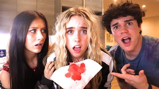 Throwing Up Blood PRANK on my BEST FRIENDS Funny Reaction [upl. by Aeikan107]