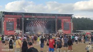 YUNGBLUD THE FUNERAL festival Garorock 2024 [upl. by Vilhelmina]