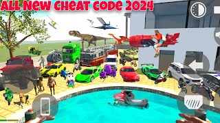 INDIAN BIKE DRIVING 3D NEW UPDATE ALL NEW CHEAT CODES 2024 NEW UPDATE 2024 [upl. by Bamby947]