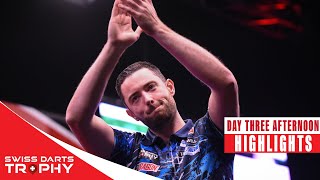 QUARTERFINALISTS CONFIRMED  Day Three Afternoon Highlights  2024 Swiss Darts Trophy [upl. by Nyltyak]