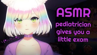 ASMR pediatrician gives you a relaxing exam👩‍⚕️✨  chatty 🗣  medical roleplay 💤💓  3DIO asmr [upl. by Asaert574]