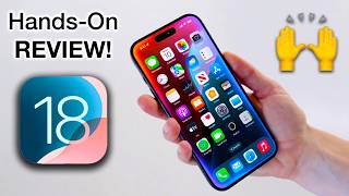 iOS 18 HandsOn REVIEW  Is it Worth it [upl. by Xavier]