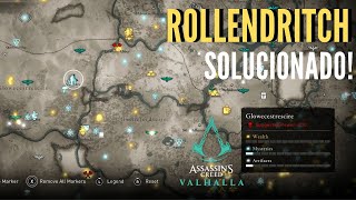 Assassins Creed Valhalla  Rollendritch Standing stones  Como Resolver  Ps4 [upl. by Rubin747]