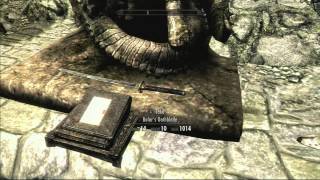 Skyrim Trophy Guide How to find Bolars Oathblade Really awesome looking sword [upl. by Nnav]