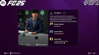 FC25 WOLVES CAREER MODE EP2  First New Signings [upl. by Airemahs]