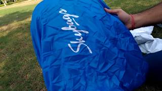 skybag lazer plus 2 unboxing with raincover Skybag under RS 2000 [upl. by Kris]