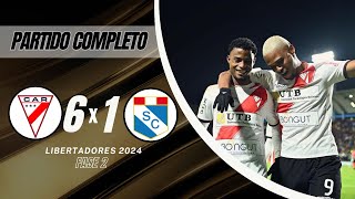 Always Ready vs Sporting Cristal  Copa Libertadores 2024  Fase 2  Ida  Partido Completo FHD [upl. by Cardew342]