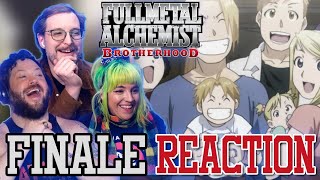 A DmnNear PERFECT Show  FMA Brotherhood FINALE Ep 64 Reaction [upl. by Lewse825]