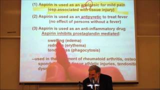 PHARMACOLOGY NON NARCOTIC ANALGESICS amp NSAIDs by Professor Fink [upl. by Pierrette]