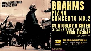 Brahms  Piano Concerto No 2 in Bflat Major Op 83 recording of the Century Sviatoslav Richter [upl. by Koloski]