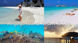 Angaga Island Resort amp Spa │ Malediven │ 2024 [upl. by Ardle569]