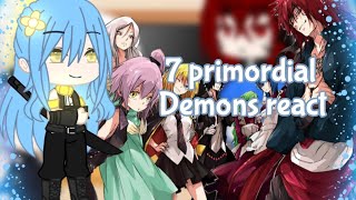 7 primordial demons react to rimuru [upl. by Meunier554]