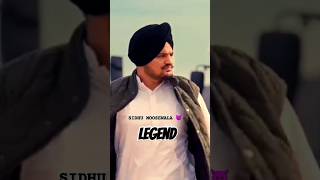 SidhuMooseWalaOfficial legend 😈 shorts song punjabi [upl. by Liamsi]