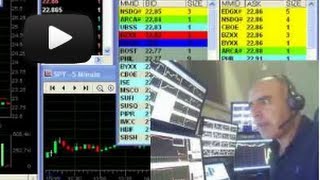 Live day trading Watching the buyers and sellers  Meir Barak [upl. by Nnylaehs]