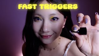 ASMR｜100 Random Fast Triggers [upl. by Aeniah969]