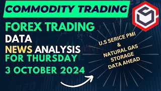 Commodity Trading Data for Today Thursday 3 October 2024 [upl. by Dion576]