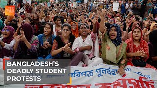 Why are Bangladesh students protesting  The Take [upl. by Licht]