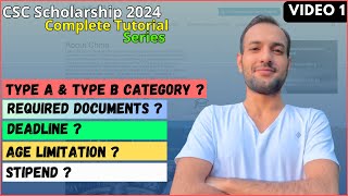 china csc scholarship overview  chinese government scholarship 2023 2024  csc scholarship [upl. by Ellah]