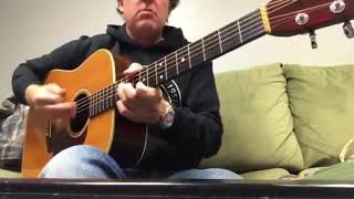 Joe Bonamassa Plays The Blues on his Acoustic Guitar at Home [upl. by Erehc903]