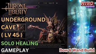 Lacune Boss LV 45 UDGC Dungeons  Healer POV  BowWand Build Throne amp Liberty KR [upl. by Deborath]