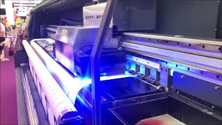 10 Feet Ricoh G5 UV Led Roll to Roll Printer  Printing Machine [upl. by Hieronymus]