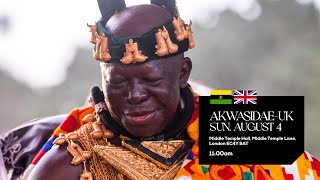 Asantehene speaks on his celebration of Akwasidae in UK [upl. by Aissatan334]