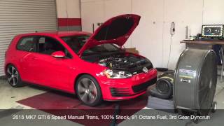 MK7 GTI Dyno [upl. by Iroak]