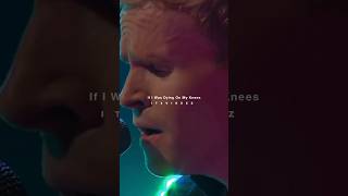 Kodaline  Brother live  quotIf I were dying on my kneesquot  fypシ kodaline brother shorts [upl. by Nevyar]